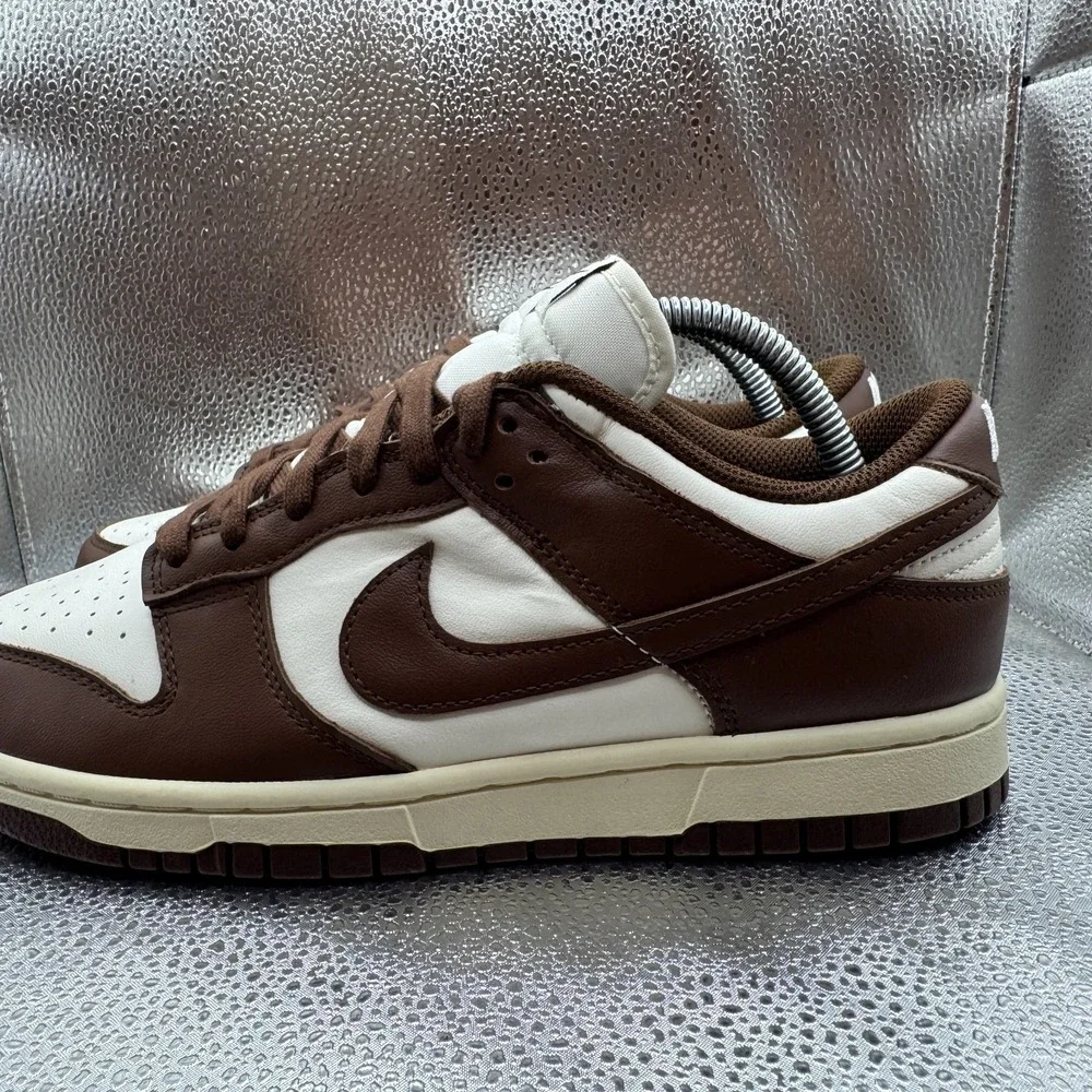 Size‎ 9.5 Nike Dunk Low Cacao Wow Womens Brown Off White Shoes DD1503-124